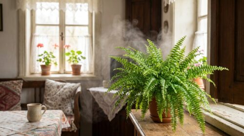 umístěte do místnosti jednoduchou rostlinu: vlhkost zmizí a plísně budou pryč.