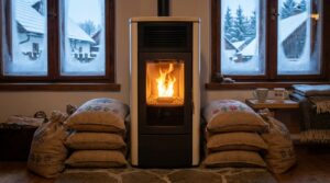 kamna na pelety: snadný návod, jak spočítat potřebné množství pelet na zimu, aby vám nikdy nedošlo teplo a topení bylo vždy zajištěné.