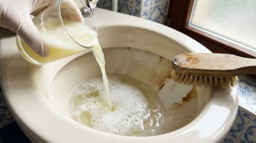 objevte zajímavé metody čištění starých sanitárních zařízení a proměňte toaletu v novou pouhým půl sklenice čisticího prostředku.